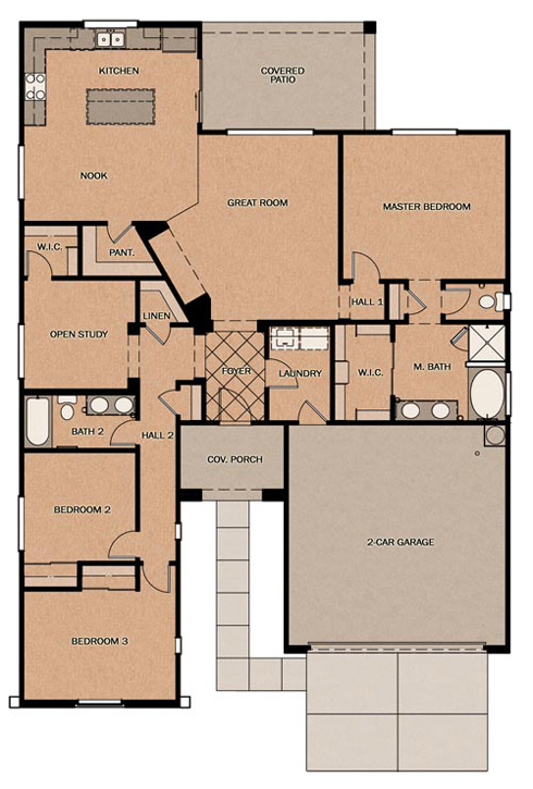 Monte Carlo Floorplan