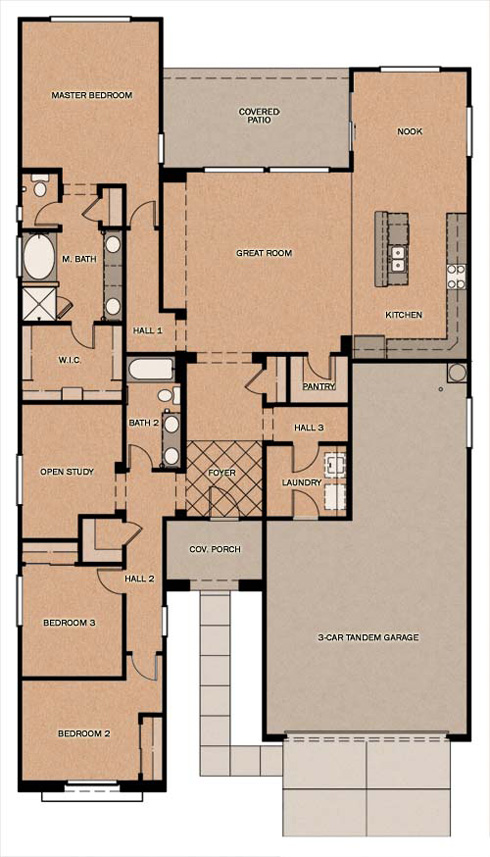 Barcelona Floorplan