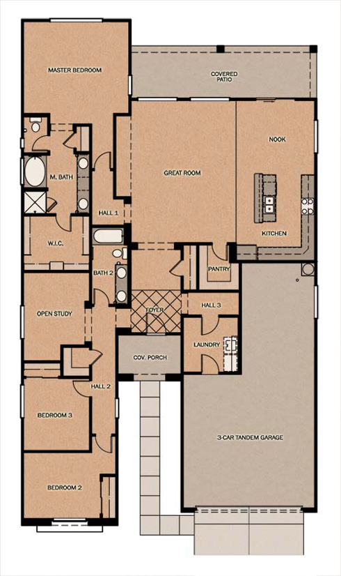 Barcelona Floorplan