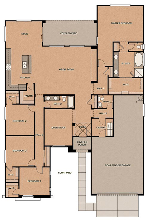 Cayman Floorplan