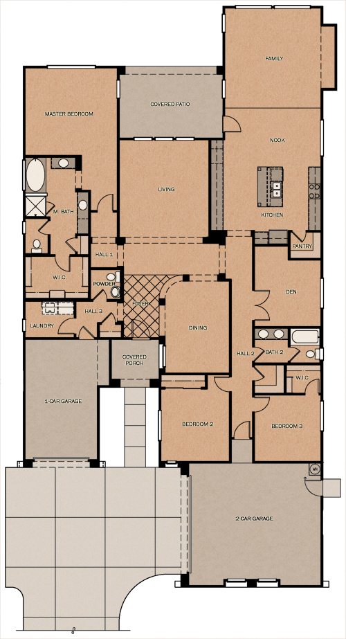 Malibu Floorplan