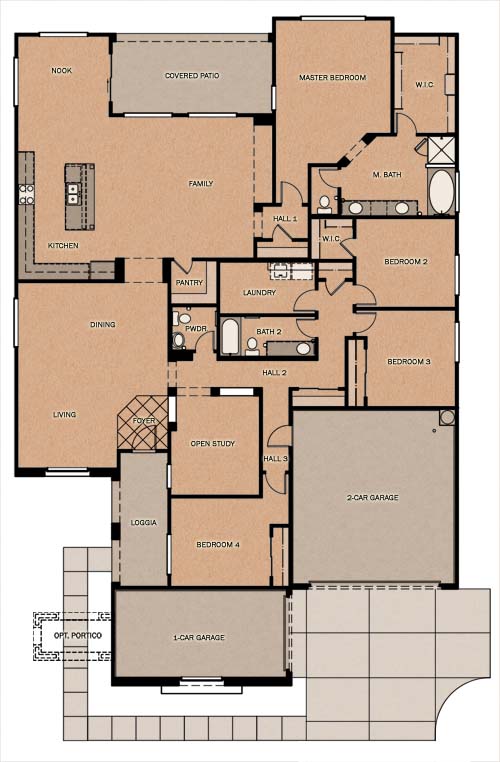 St. Maarten Floorplan