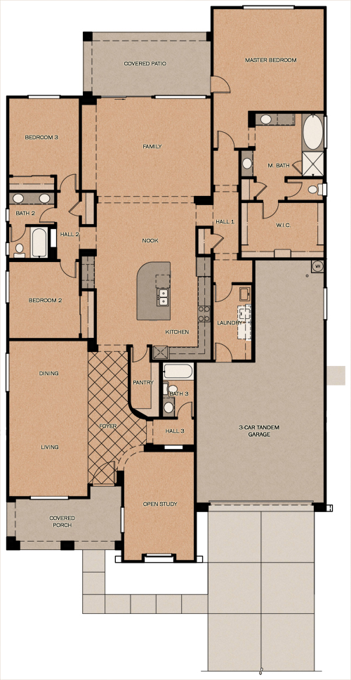 Newport Floorplan