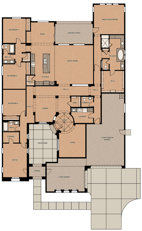 Tehama Floorplan