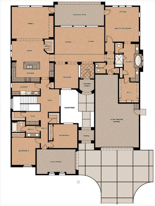 Spyglass w/ Basement Floorplan