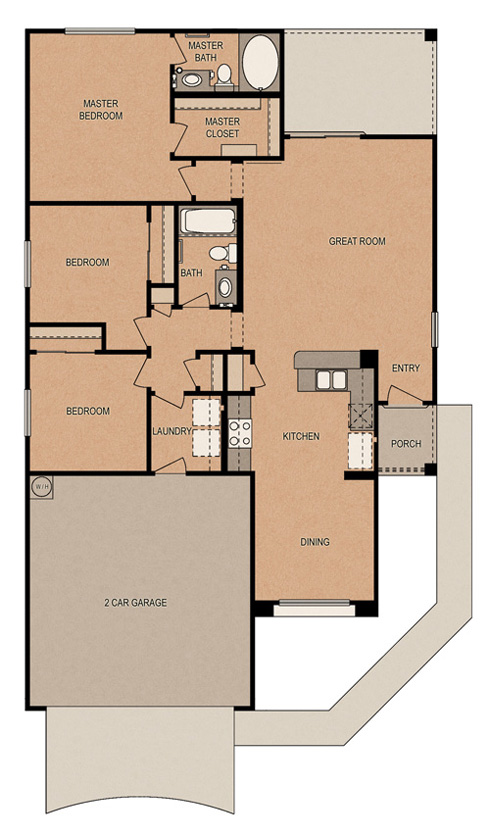 Bora Bora Floorplan