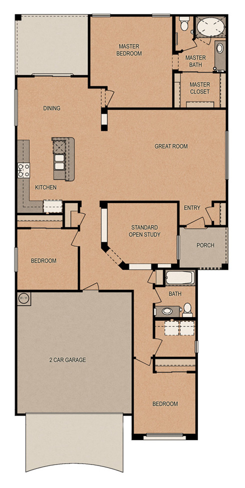 Rorotonga Floorplan