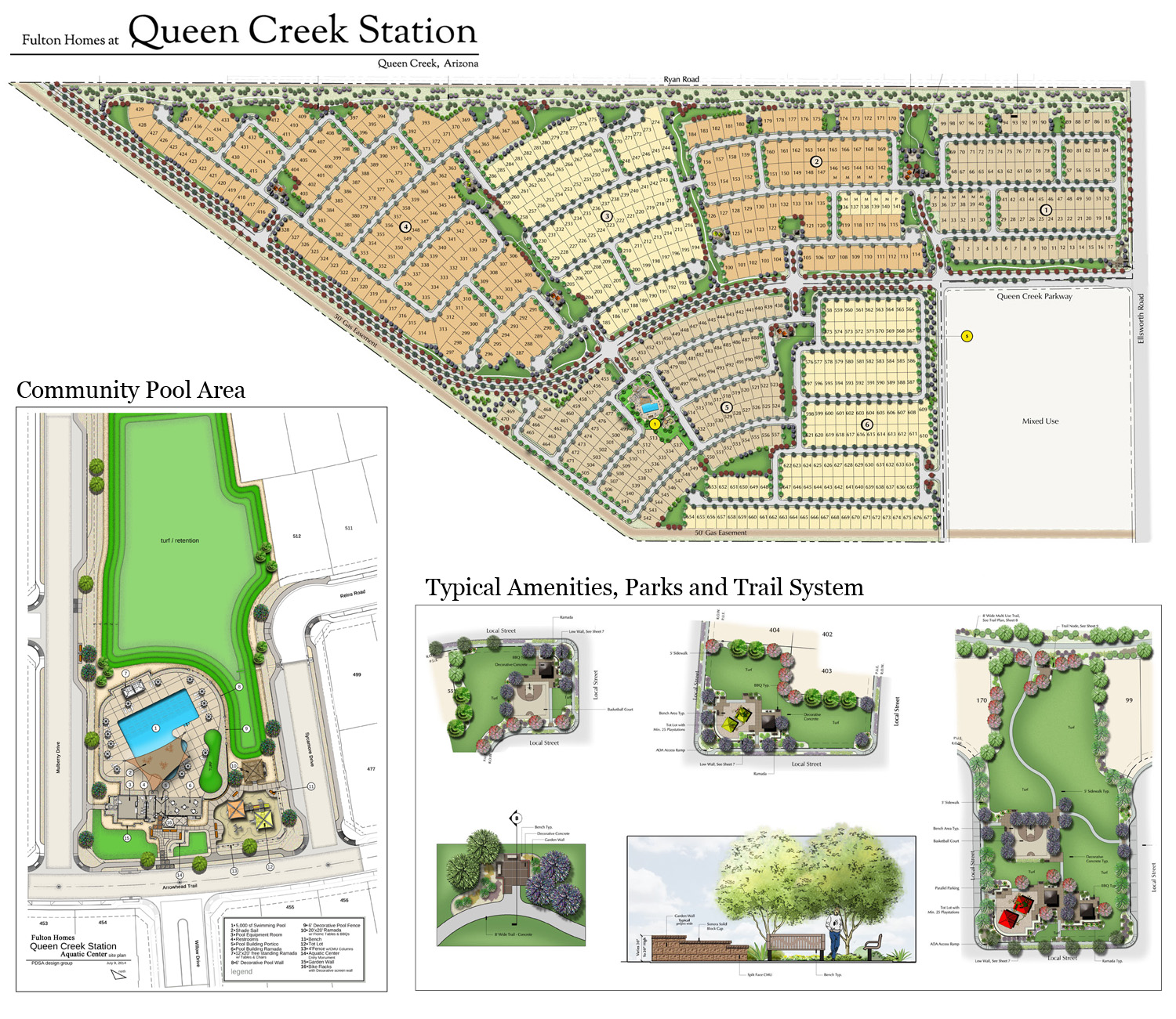 Queen Creek Station by Fulton Homes