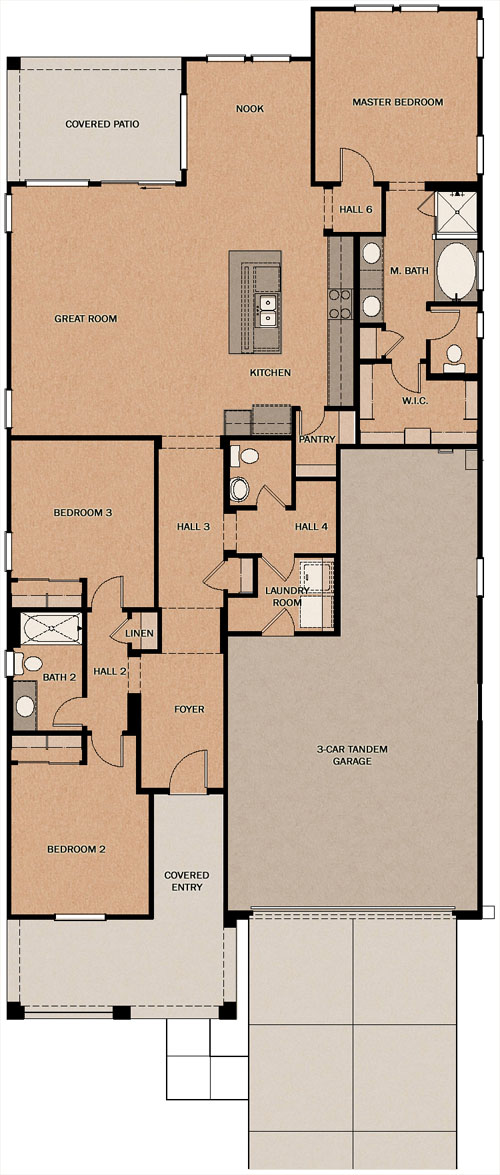Oasis Park Interactive Floorplan