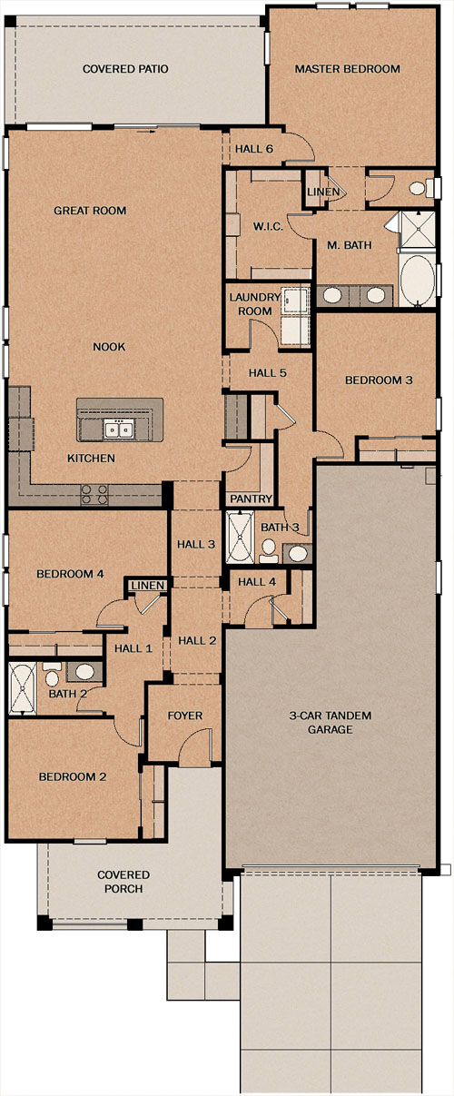 Summit Lake Interactive Floorplan