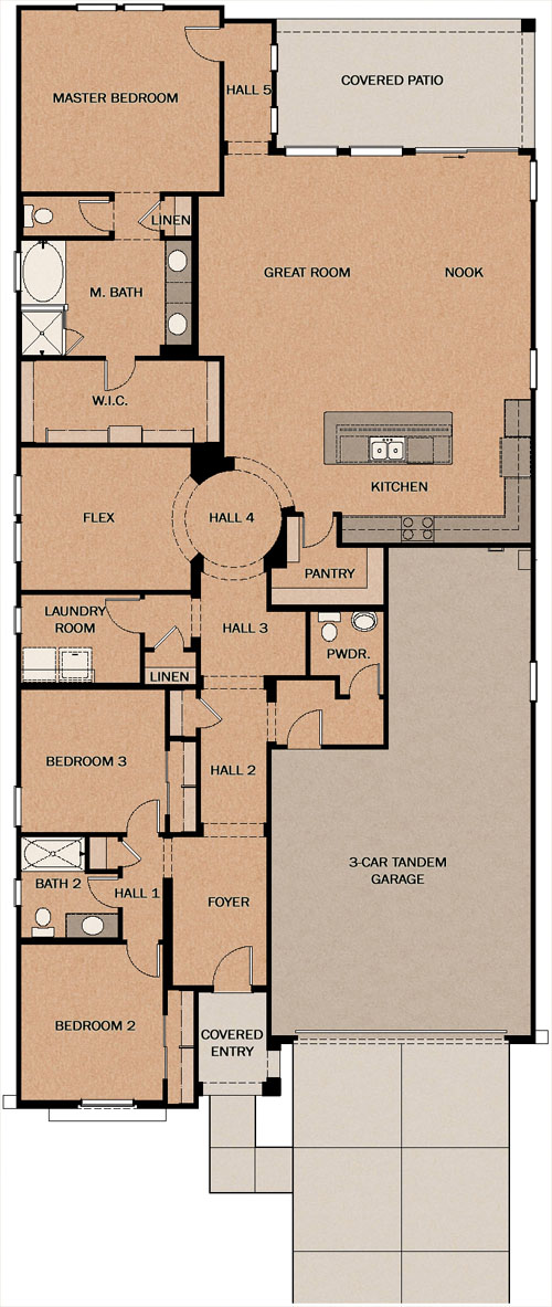 Pine Ridge Interactive Floorplan
