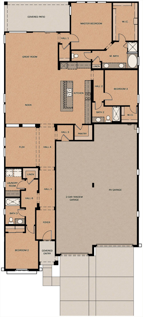 Lincoln Beach Interactive Floorplan