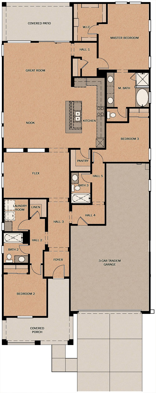 Rainier Interactive Floorplan