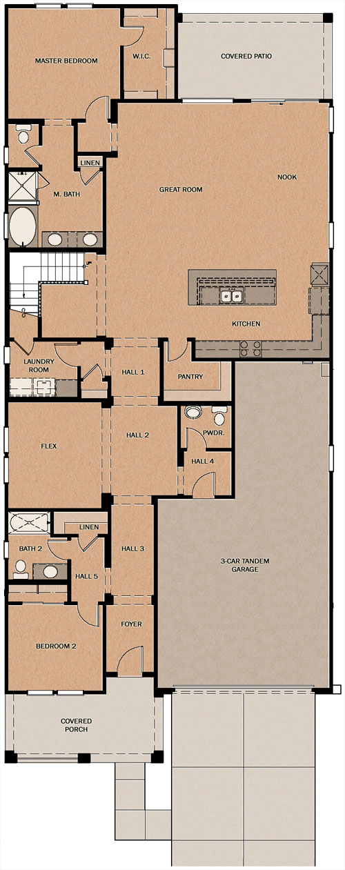 Aspen Butte  w/Loft Interactive Floorplan