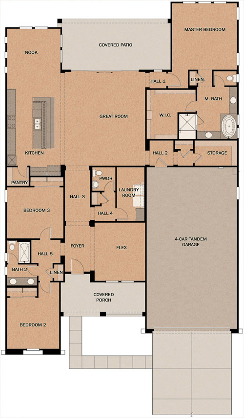 Petaluma Interactive Floorplan
