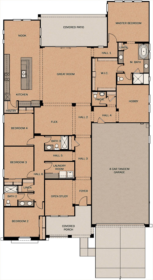 River's End Interactive Floorplan