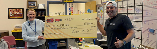 School Salute January 2023 Winner